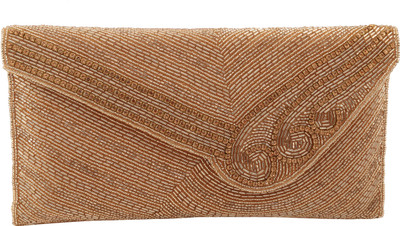 

Sunbeams Party Gold Clutch