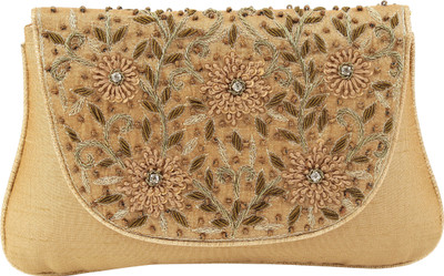 

Sunbeams Party Gold Clutch