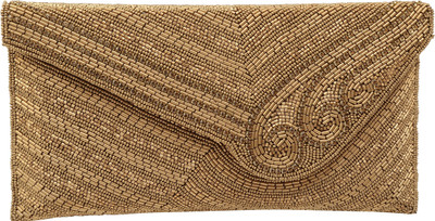 Balee Fashions Party Gold Clutch