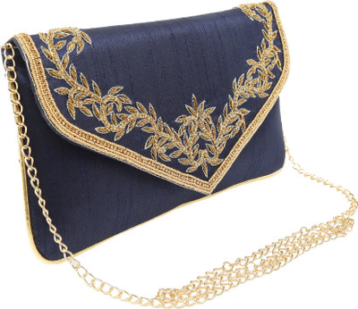 

Balee Fashions Party Blue Clutch