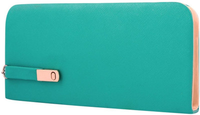 

MK PURSE Party Green Clutch