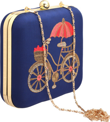 Zephyrr Casual Blue Clutch