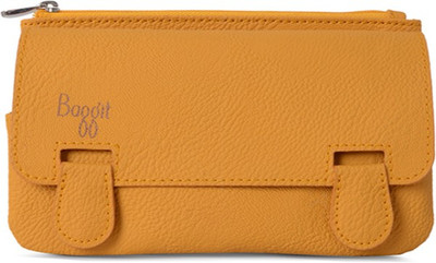 

Baggit Casual Yellow Clutch