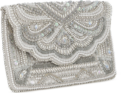 

Accessorize Casual Silver Clutch