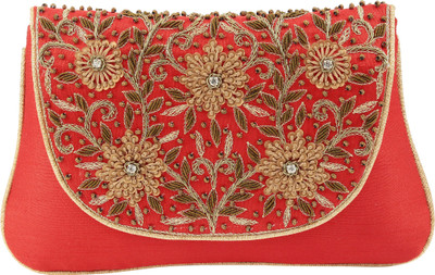 

Balee Fashions Party Red Clutch