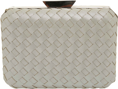 

Balee Fashions Party Silver Clutch