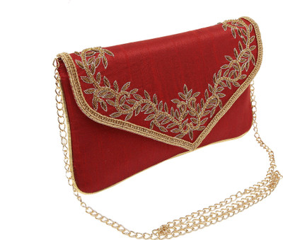

Balee Fashions Party Maroon Clutch