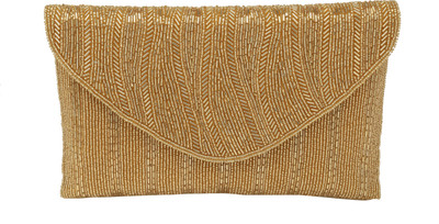 

Sunbeams Party Gold Clutch