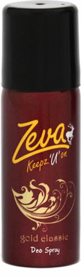 

Zeva Keepz U On Deo Gold Deodorant Spray - For Men & Women(150 ml)