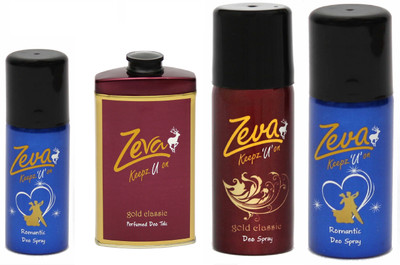 

Zeva Bodyspray Giftpack Deodorant for me/women(Set of 4)