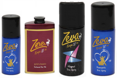 

Zeva Bodyspray combopack Deodorant for me/women(Set of 4)