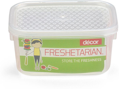 47% OFF on Decor Tellfresh Square 500 ml - 500 ml Plastic Bread Container(Clear) 47% OFF on Decor Tellfresh Square 500 ml - 500 ml Plastic Bread Container(Clear)