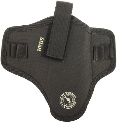 SHAH 32 Bore Revolver & Pistol Cover Racquet Carry Case/Cover Free Size(Black)