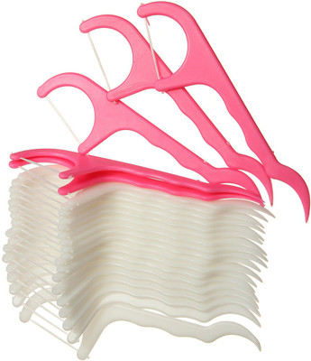 

Generic 10 pkt High Quality Oral Care Dental Floss Toothpick Floss tooth pick 240 pc(Pack of 24)