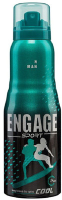 

Engage Man Sport Cool Deodorant Spray - For Men(150 ml)