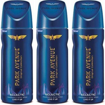 

Park Avenue Electic Body Spray - For Men(450 ml, Pack of 3)
