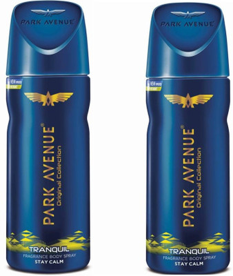 

Park Avenue Tranquil Body Spray - For Men(150 ml, Pack of 2)