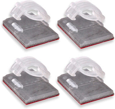 

SYGA 0 Compartments Silicon Cable Clips(Multicolor)