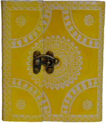 

The Artists Creation Mini Diary(Recycled handmade, Yellow)