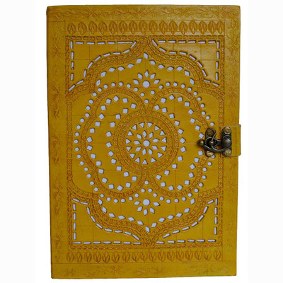 

The Artists Creation Book-size Planner/Organizer(Recycled handmade, Yellow)
