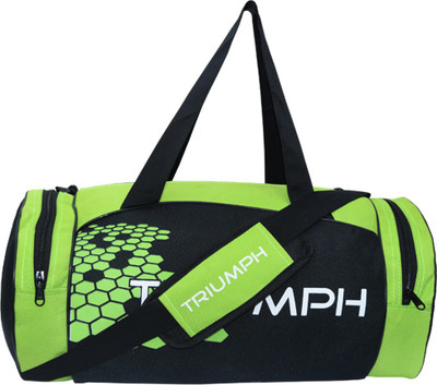 Triumph Pro 66 Black,Lime Gym Bag(Black, Green)