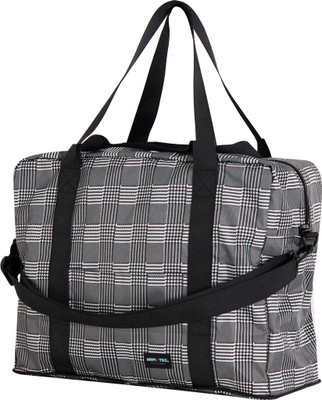 

Siffler (Expandable) 3 Way Bag LL Travel Duffel Bag(Black, White)