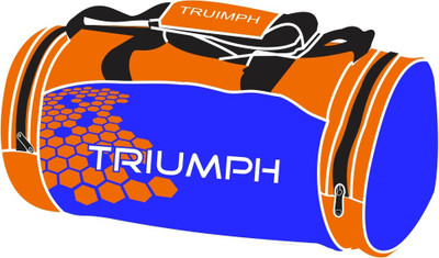 

Triumph Pro 66 Navy,Orange Gym Bag(Blue, Orange)