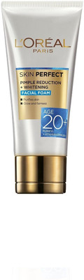 

L'Oreal Paris Perfect Skin Pimple Reduction + Whitening Face Wash, 50g Face Wash(50 g)