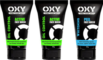 

OXY 2 Oil Control Active Face Wash & 1 Whitening Peel Face Wash(50 g)