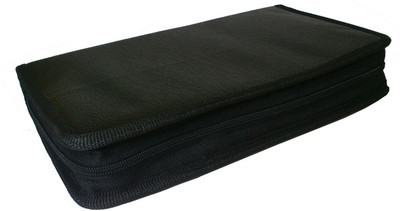 

De Techinn PU Leather CD DVD Carry Bag/ Case / Folder / Pouch For 80 CD/DVD ( Pack Of 1)(Set Of 1, Black)