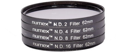 

NUMEX 62MM ND2 ND4 ND8 ND16 ND FILTER KIT 4 TAMRON NIKON CANON SIGMA LENS THREAD 62MM ND Filter(62)