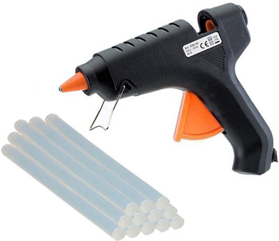 

Yashmit Professional 40 Watt With 12 Hot Melt Glue Sticks (4inch/10cm) Standard Temperature Corded Glue Gun(11 mm)