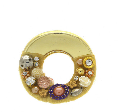

Anuradha Art Jewellery Clutcher Hair Claw(Gold)