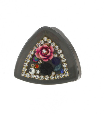 

Anuradha Art Jewellery Clutcher Hair Claw(Grey)