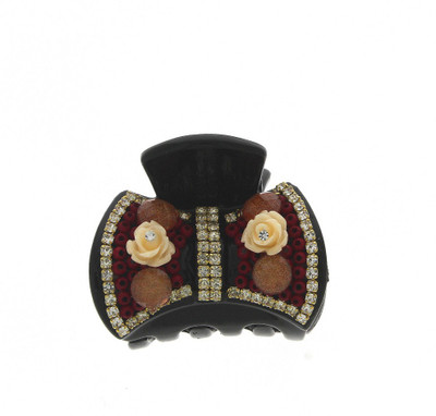 

Anuradha Art Jewellery Clutcher Hair Claw(Red)