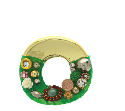 

Anuradha Art Jewellery Clutcher Hair Claw(Green)