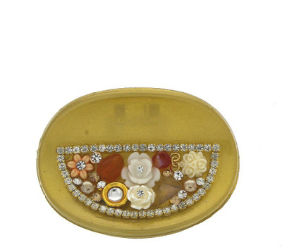 

Anuradha Art Jewellery Clutcher Hair Claw(Gold)
