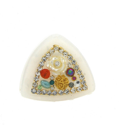 

Anuradha Art Jewellery Clutcher Hair Claw(White)