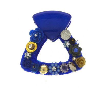 

Anuradha Art Jewellery Clutcher Hair Claw(Blue)