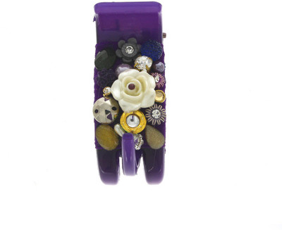 

Anuradha Art Jewellery Clutcher Hair Claw(Purple)