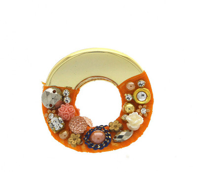 

Anuradha Art Jewellery Clutcher Hair Claw(Orange)
