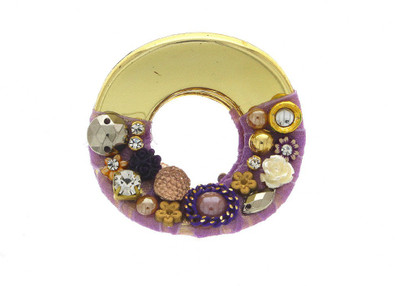 

Anuradha Art Jewellery Clutcher Hair Claw(Purple)