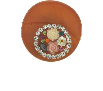

Anuradha Art Jewellery Clutcher Hair Claw(Orange)
