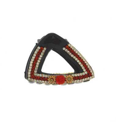 

Anuradha Art Jewellery Clutcher Hair Claw(Red)