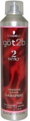 

Schwarzkopf got 2b 2 sexy voluptuous volume hairspary Hair Styler Hair Styler