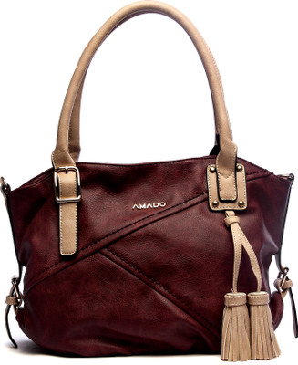 

Amado Hand-held Bag(Maroon)
