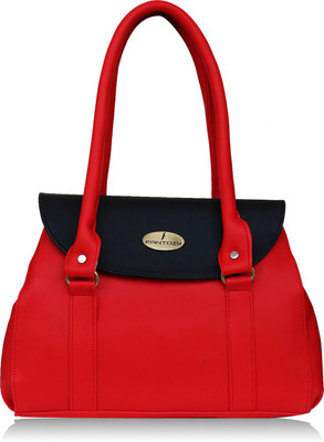

Fantosy Hand-held Bag(Red, Black), Black;red