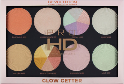 

Makeup Revolution Pro HD Highlighter Palette Highlighter(Glow Getter)