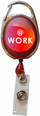 

TheFlauntStore Plastic ID Badge Holder(Pack of 2)