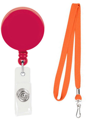 

TheFlauntStore Plastic ID Badge Holder(Pack of 2)